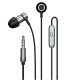 Remax Rm-630 Metal Wired In-Ear Earphone - Black
